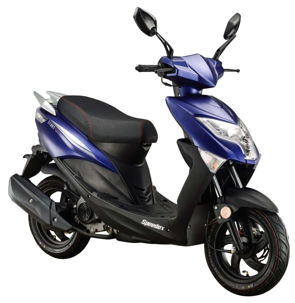 Speedex START 50i E4 4T matt blau