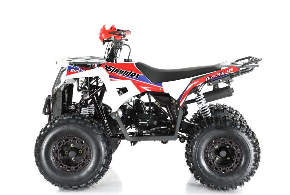 Dirtmax Junior Quad 125i 4T weiss/rot